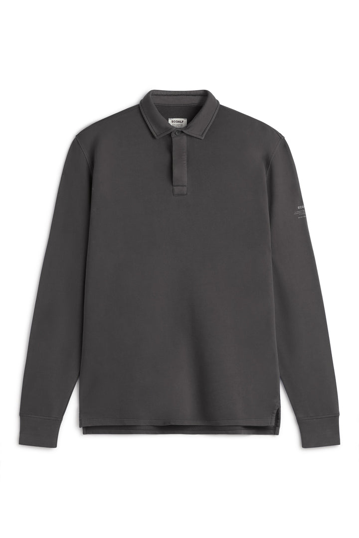 DARK GREY BRENDAN HOODIE POLO