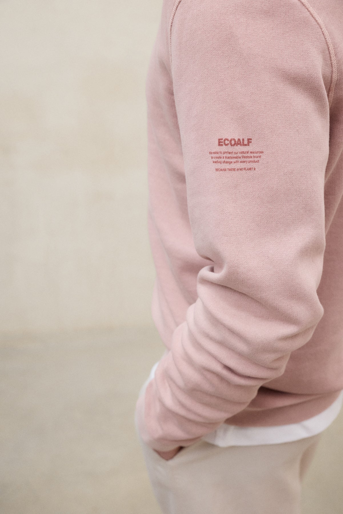SWEAT-SHIRT GOLA ROSE