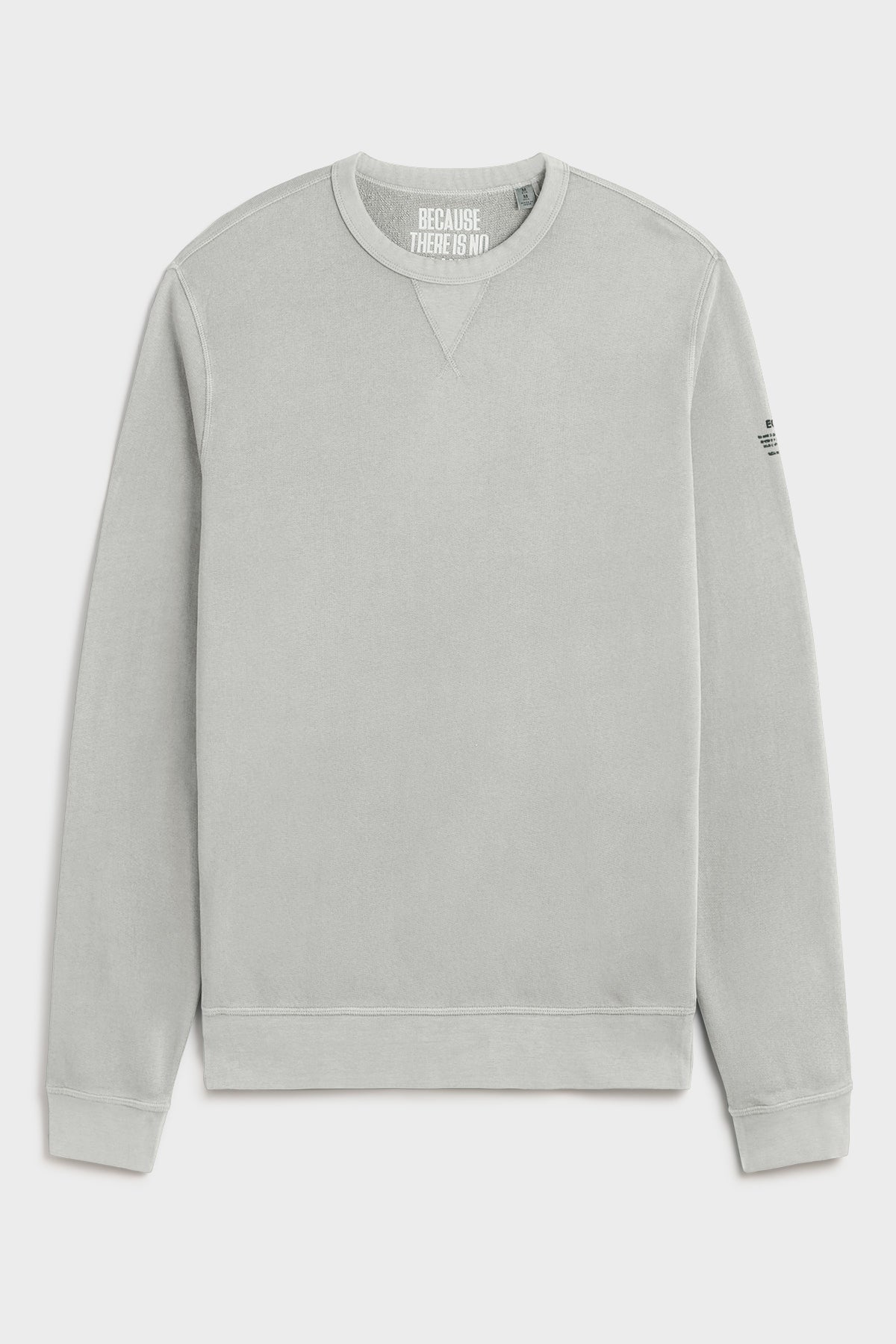 SUDADERA GOLA GRIS CLARO