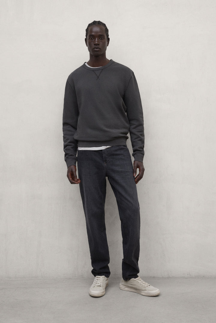 SUDADERA GOLA GRIS OSCURO