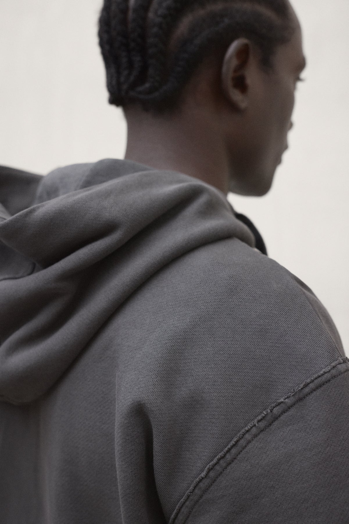 DARK GREY PATES HOODIE