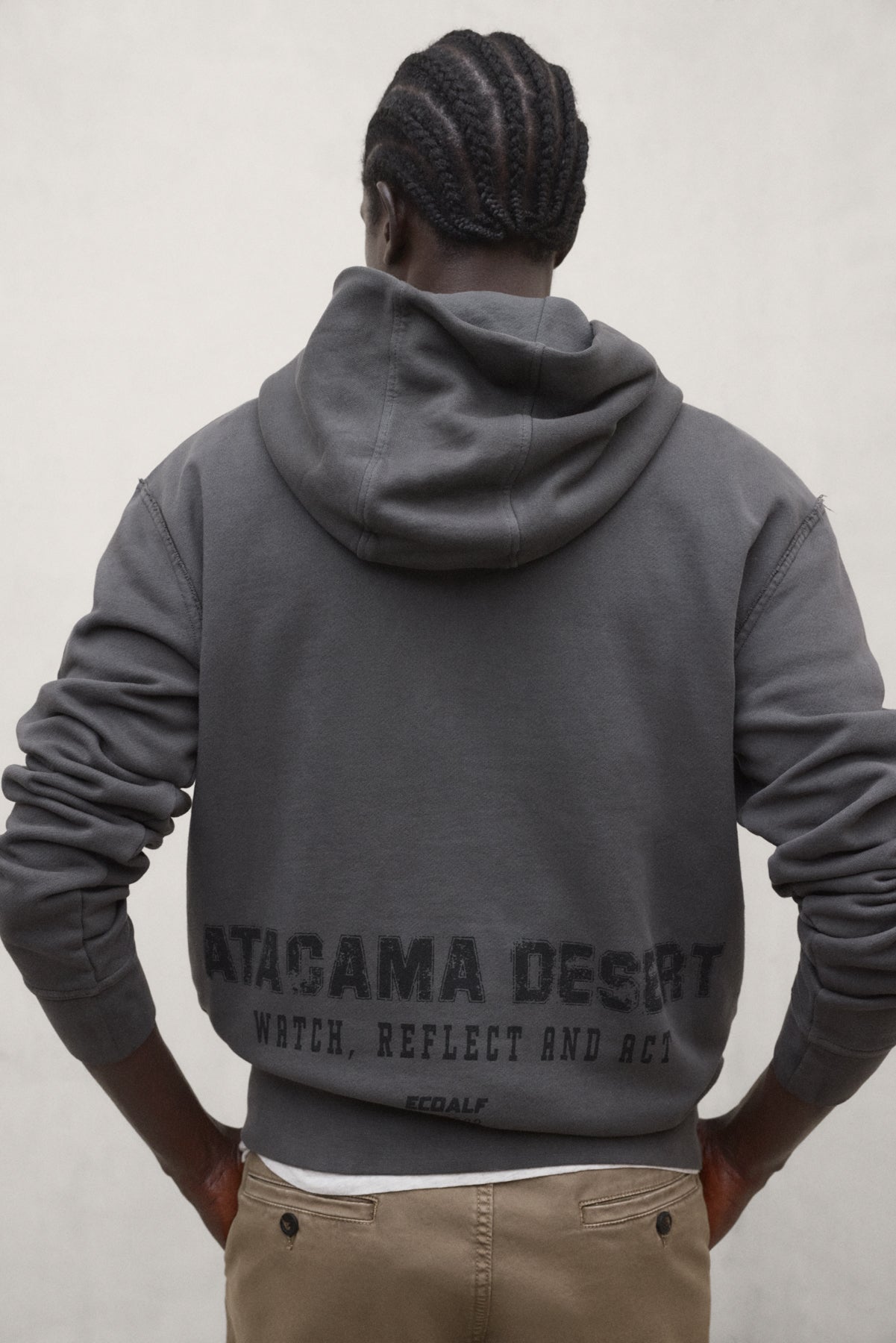 DARK GREY PATES HOODIE