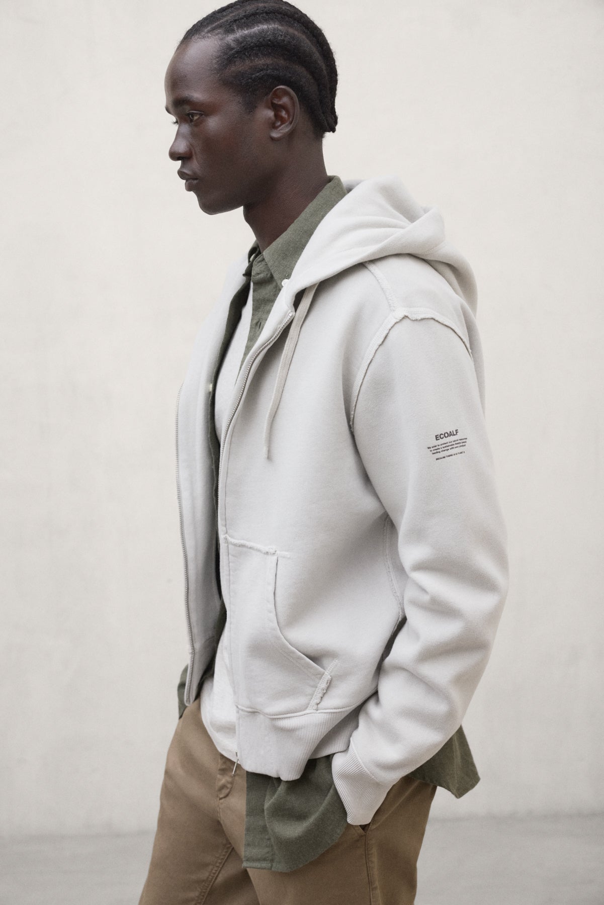 LIGHT GREY RENA SWEATSHIRT
