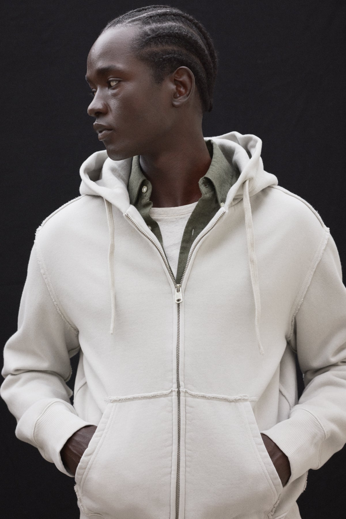 LIGHT GREY RENA SWEATSHIRT