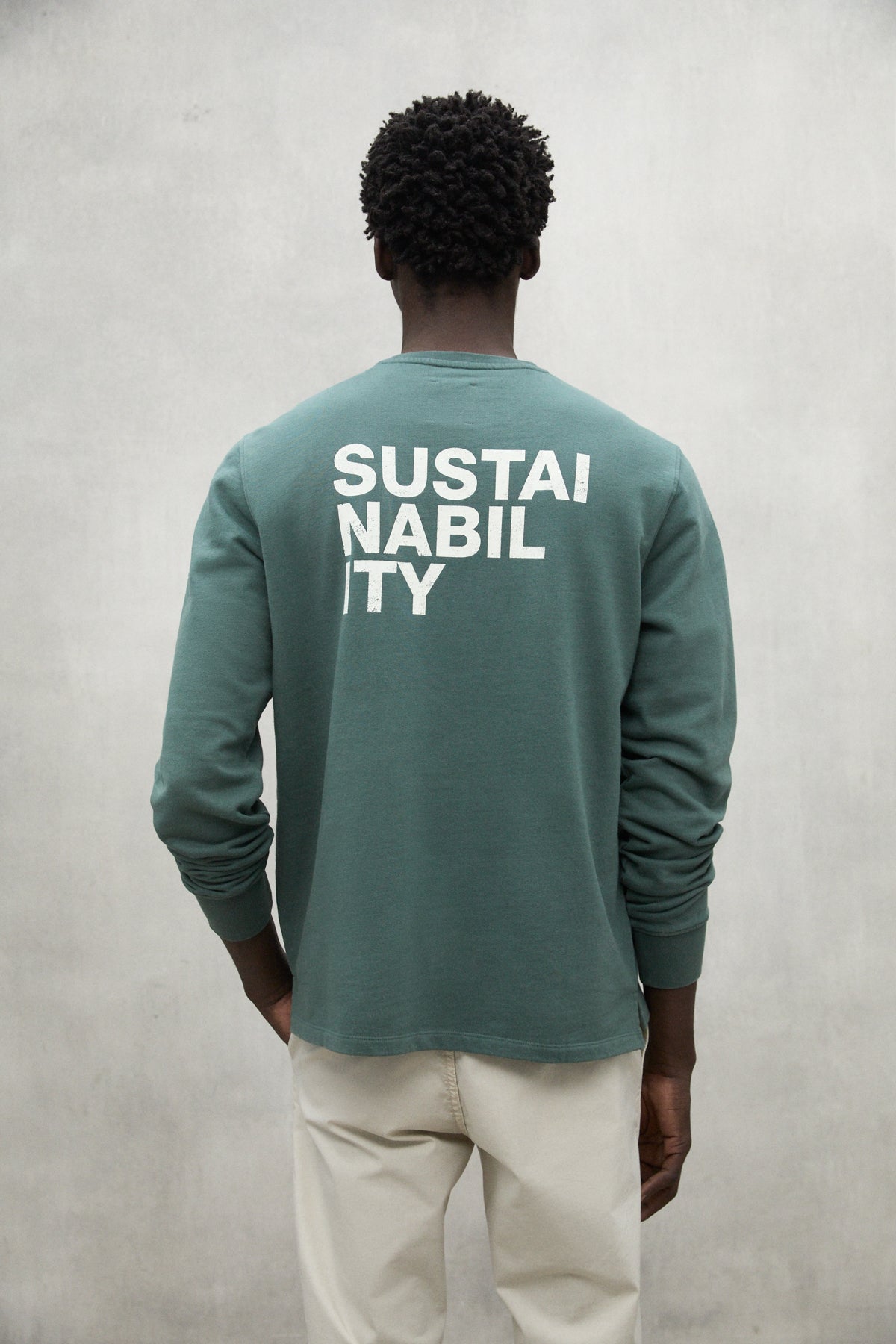 GREEN SUSTANO SWEATSHIRT
