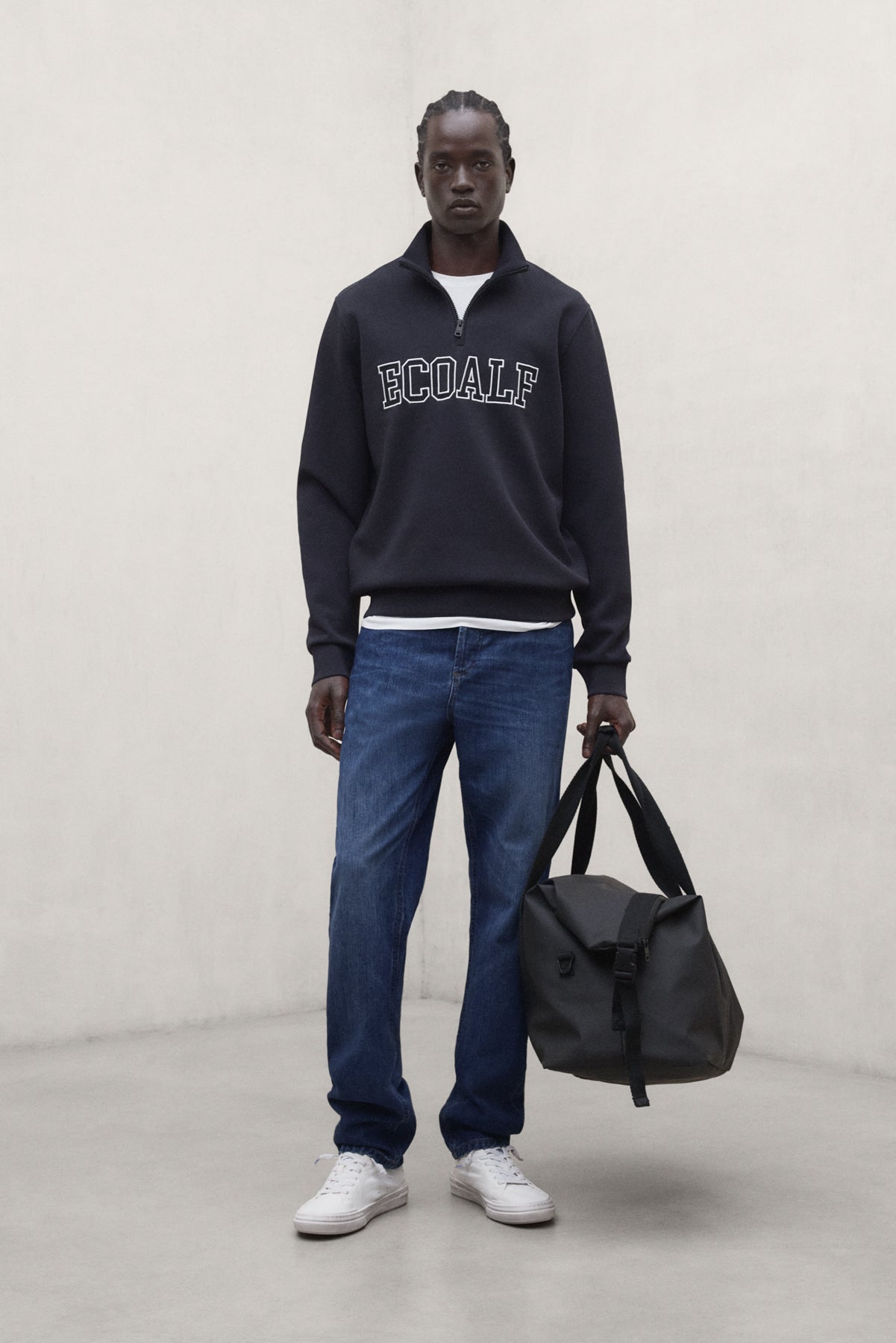FELPA TEREL LOGO BLU NAVY