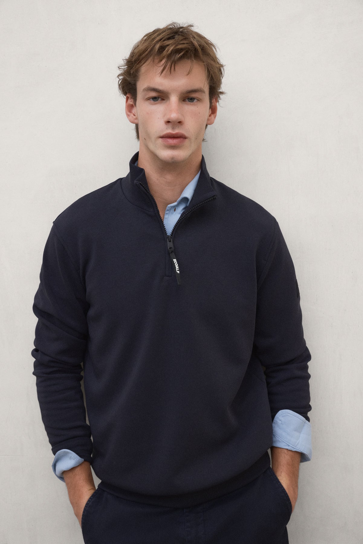 SUDADERA TEREL AZUL MARINO