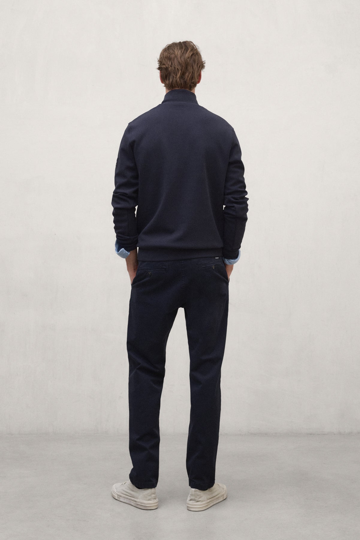 SUDADERA TEREL AZUL MARINO