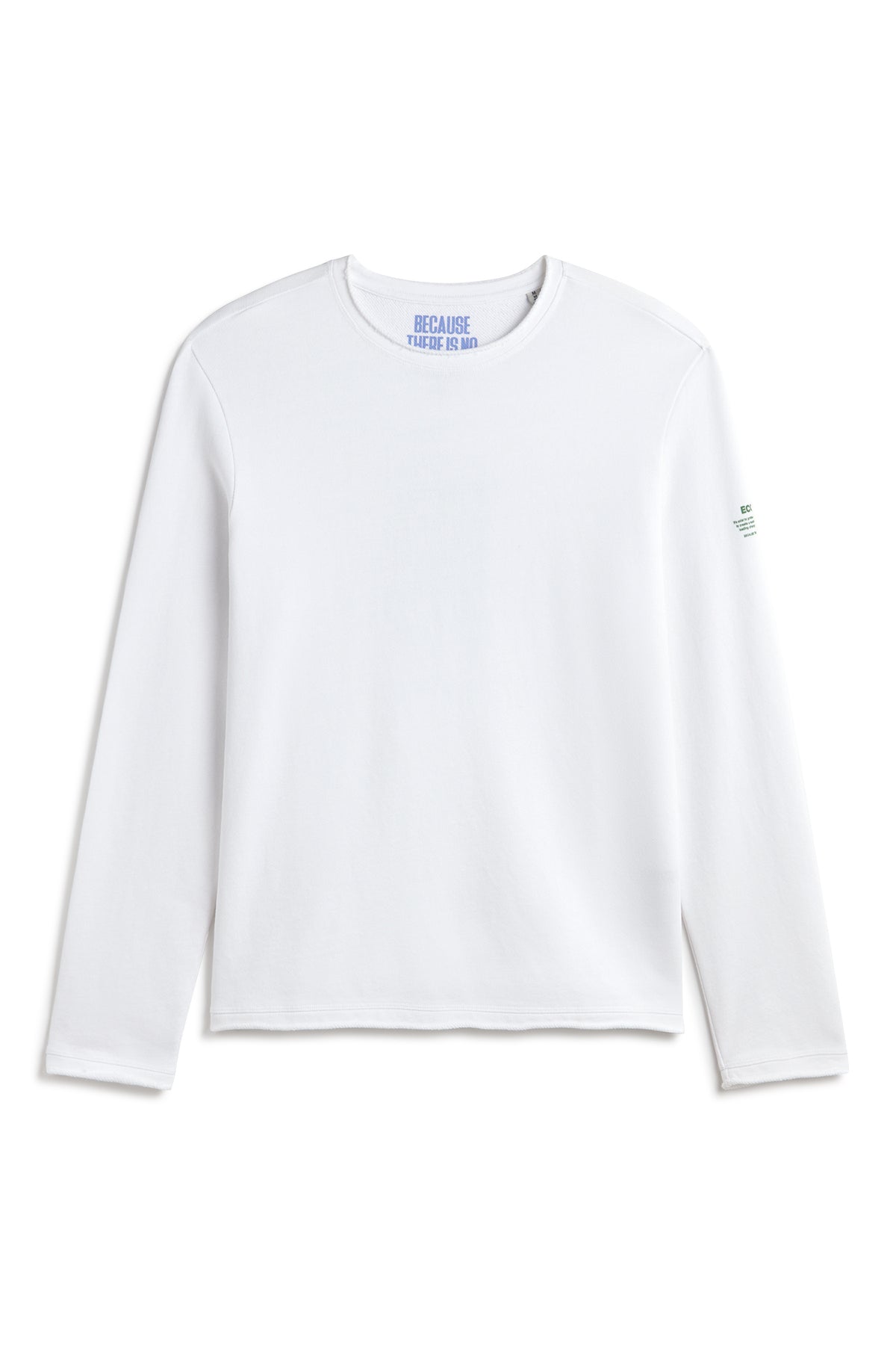 WHITE ACT LONG-SLEEVED T-SHIRT