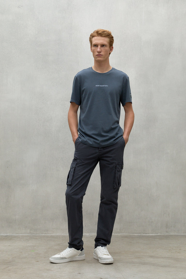 BLUE ALMER T-SHIRT
