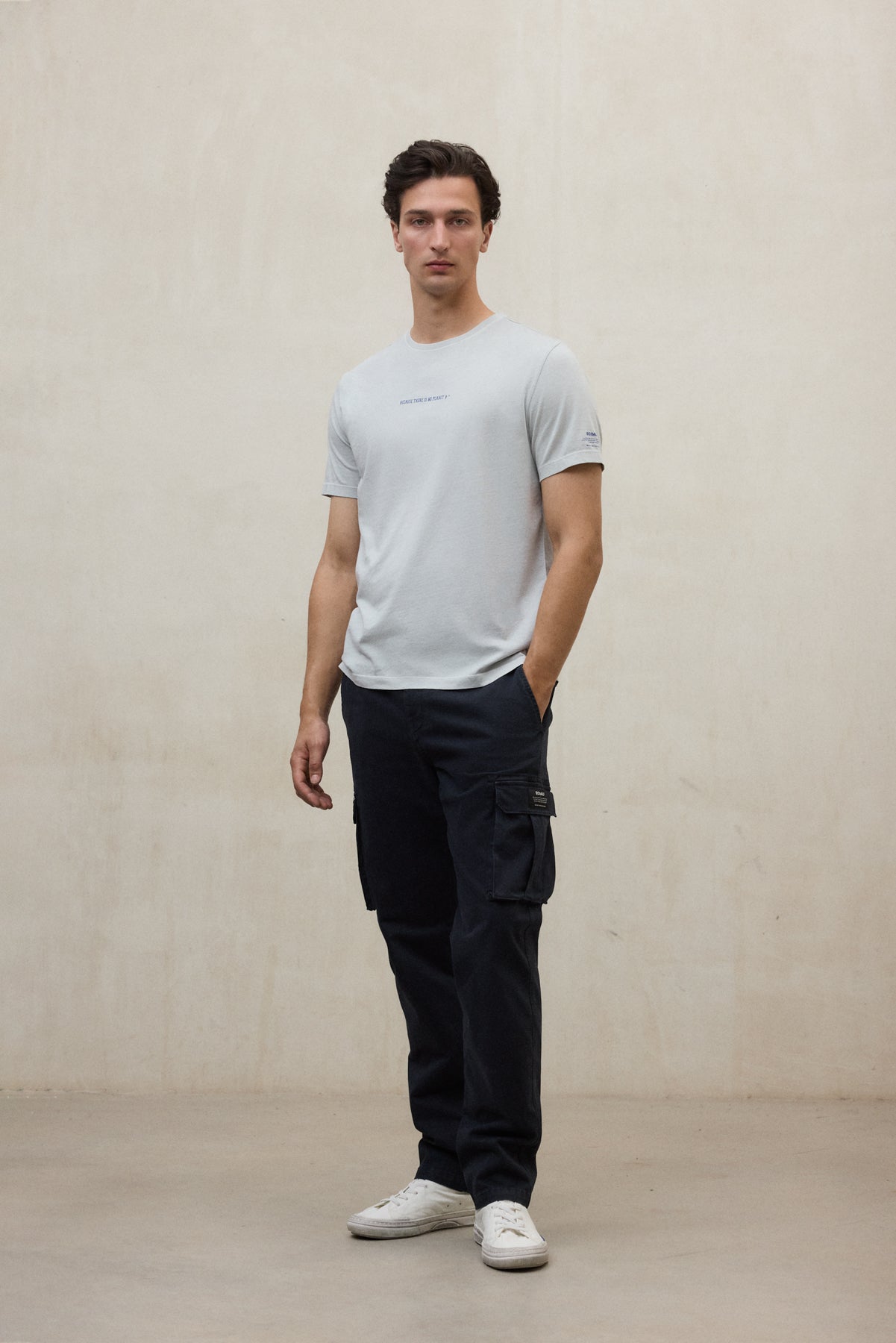 LIGHT GREY ALMER T-SHIRT