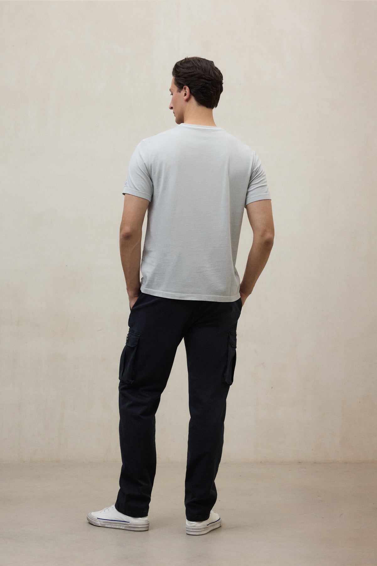 LIGHT GREY ALMER T-SHIRT