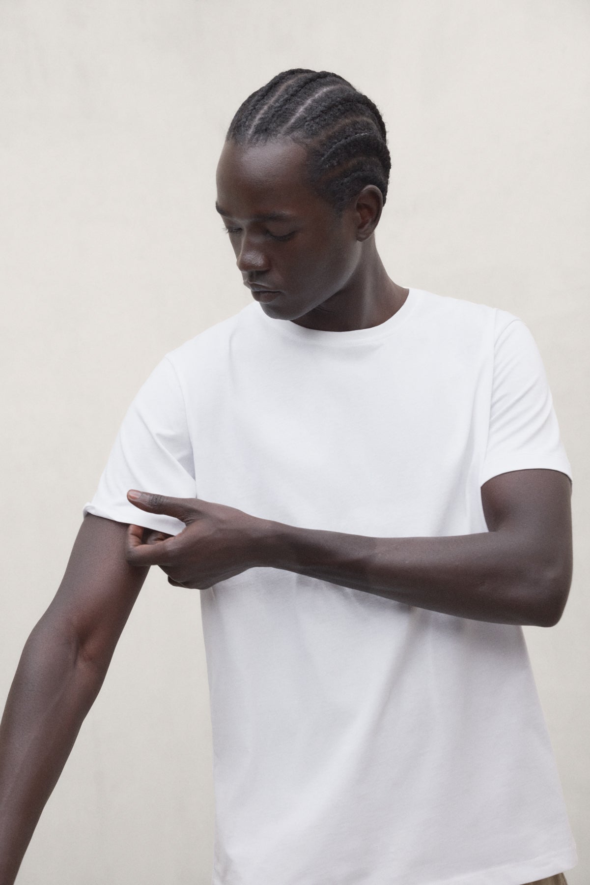 T-SHIRT ANDRO BLANC