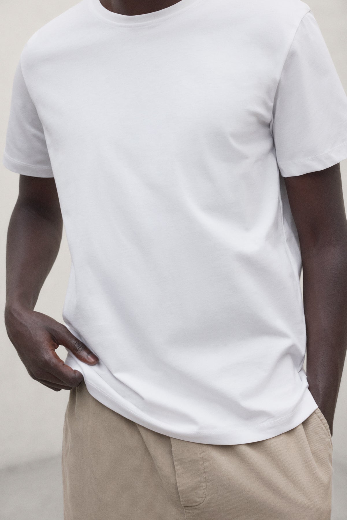 T-SHIRT ANDRO BLANC