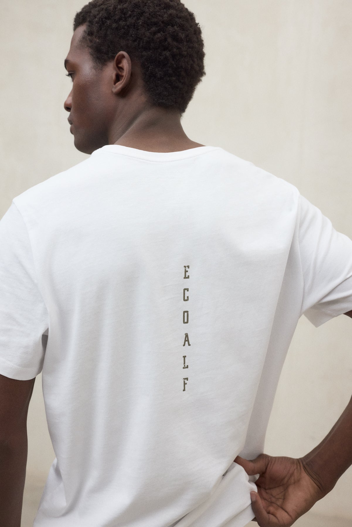 WHITE ANDRO T-SHIRT FOR MEN | ECOALF