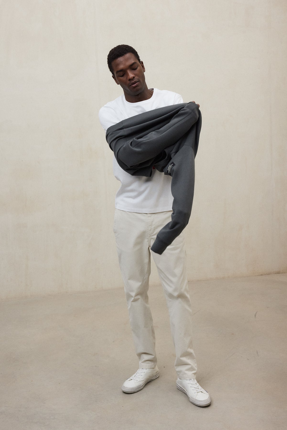 CAMISETA ANDRO BLANCA