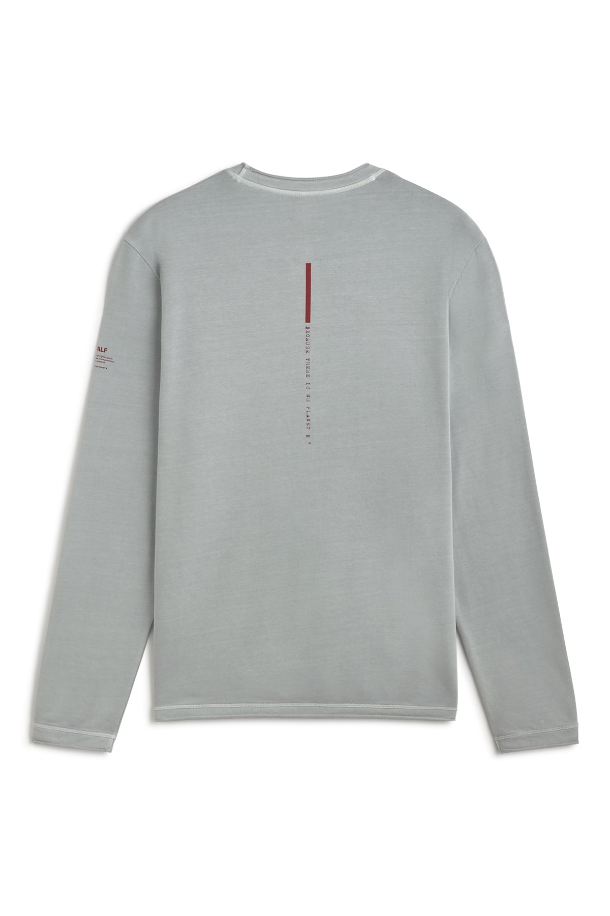 LIGHT GREY LONG-SLEEVED BETRO T-SHIRT