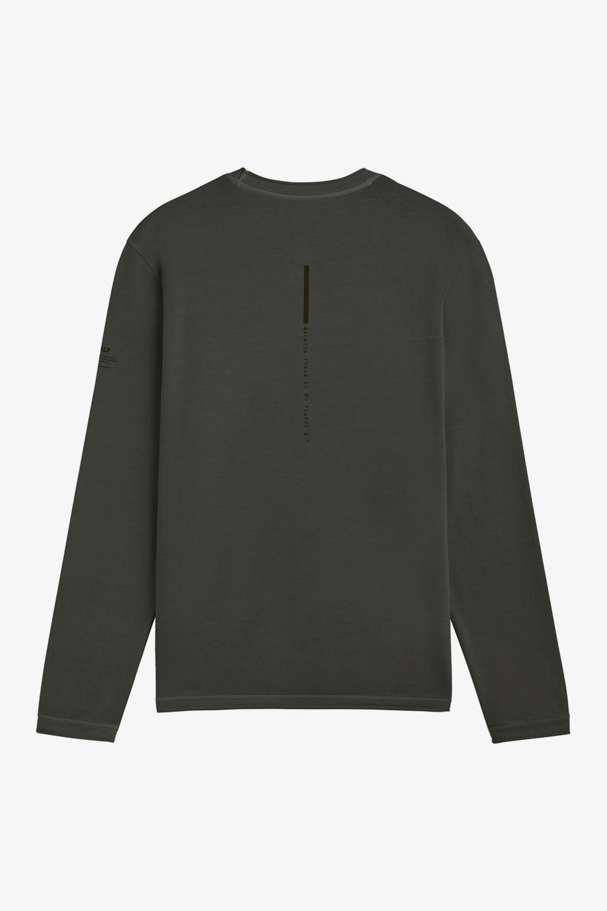 MAGLIETTA A MANICHE LUNGHE BETRO GRIGIO SCURO