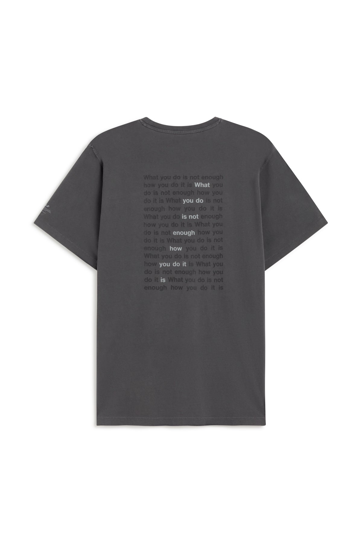 T-SHIRT BURGOS GRIS FONCÉ