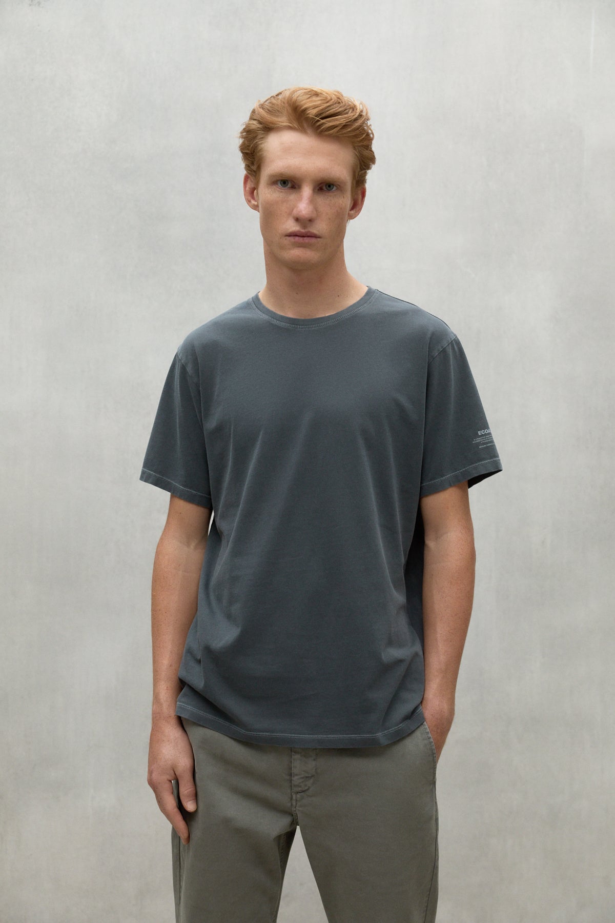 T-SHIRT BURGOS GRIS FONCÉ