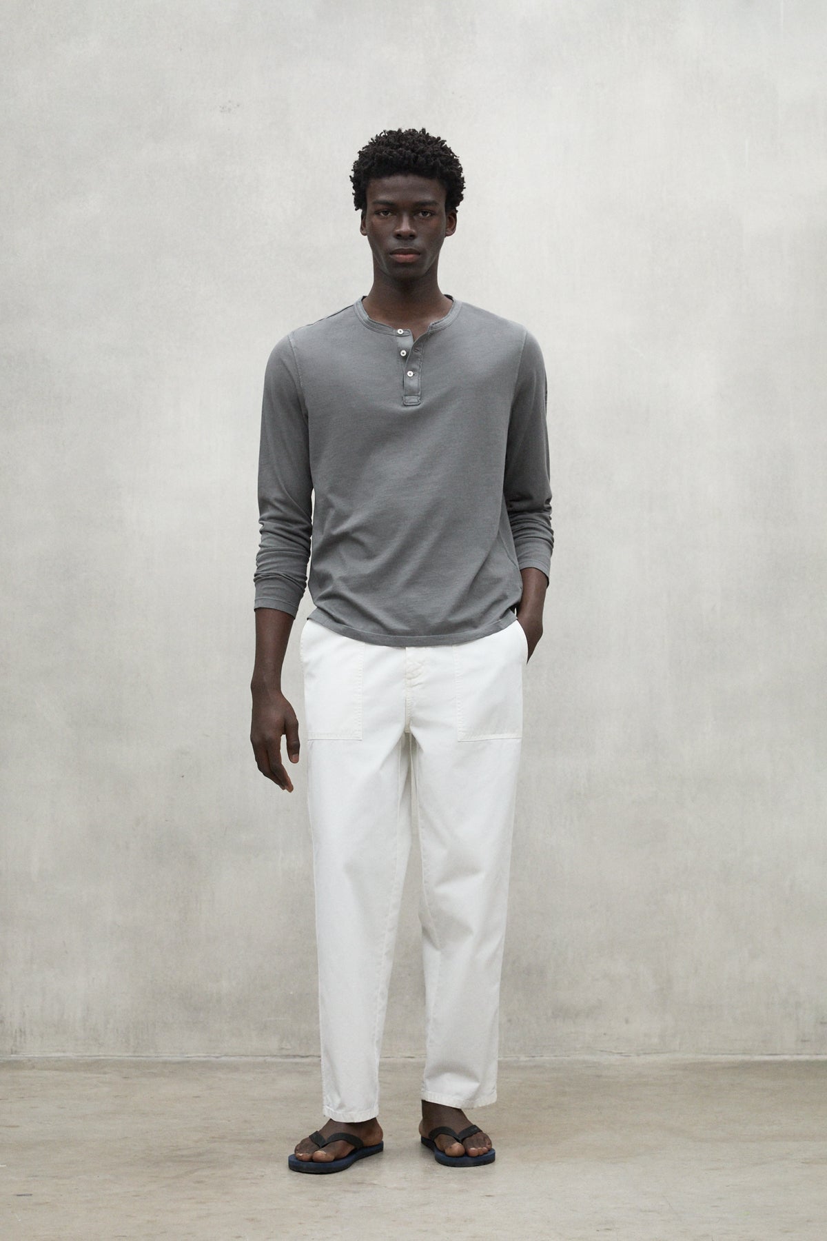 T-SHIRT DACA GRIS FONCÉ