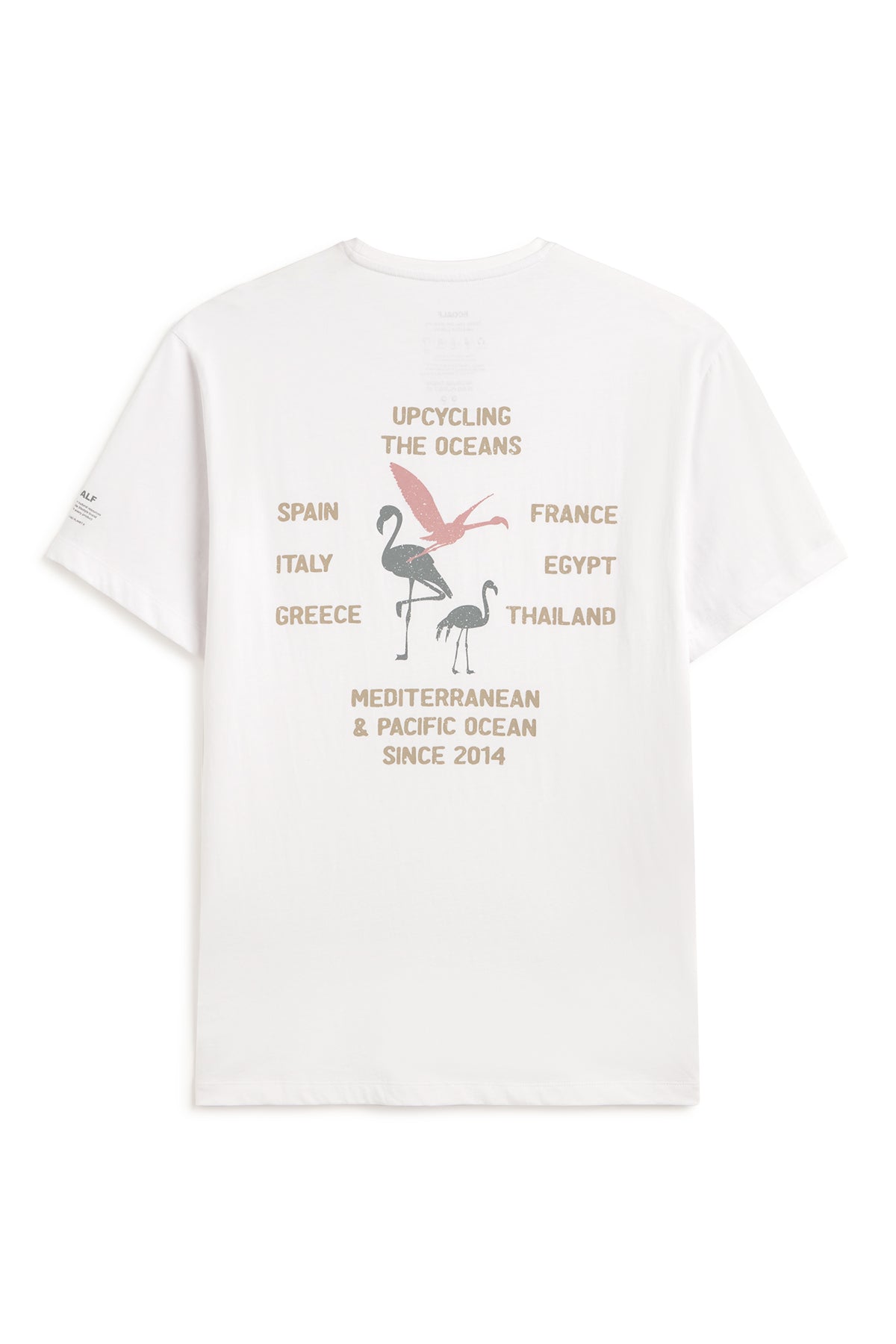 WHITE FLAM T-SHIRT