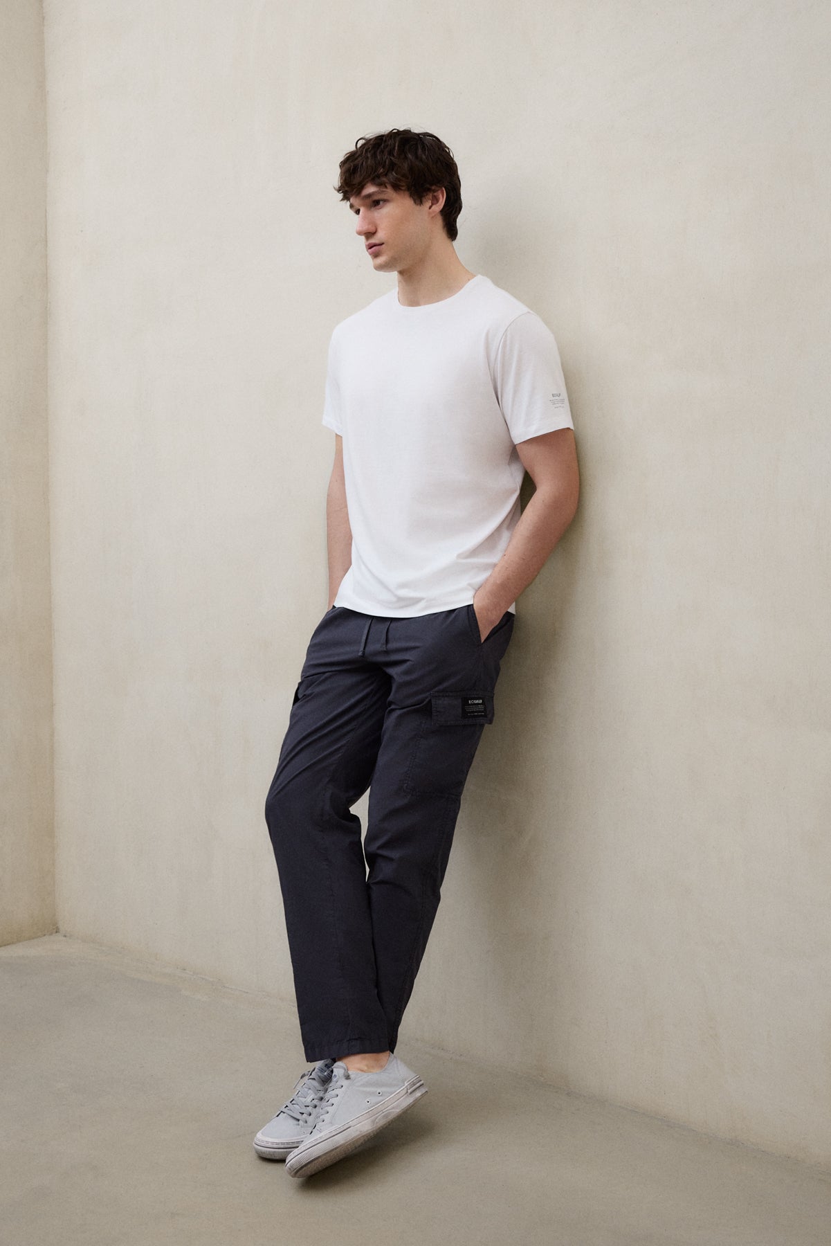 WHITE FLAM T-SHIRT