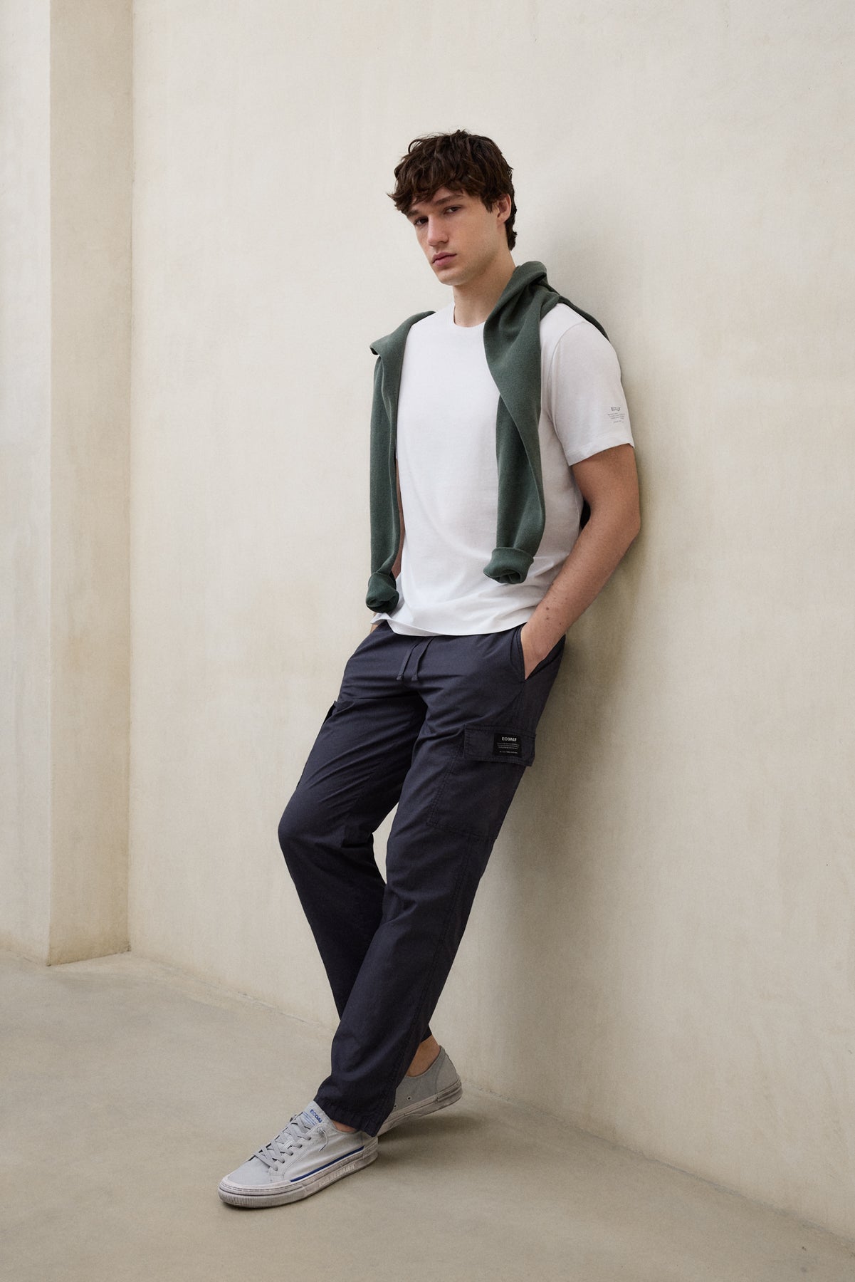 WHITE FLAM T-SHIRT