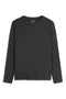 DARK GREY LONG-SLEEVED LAREDO T-SHIRT