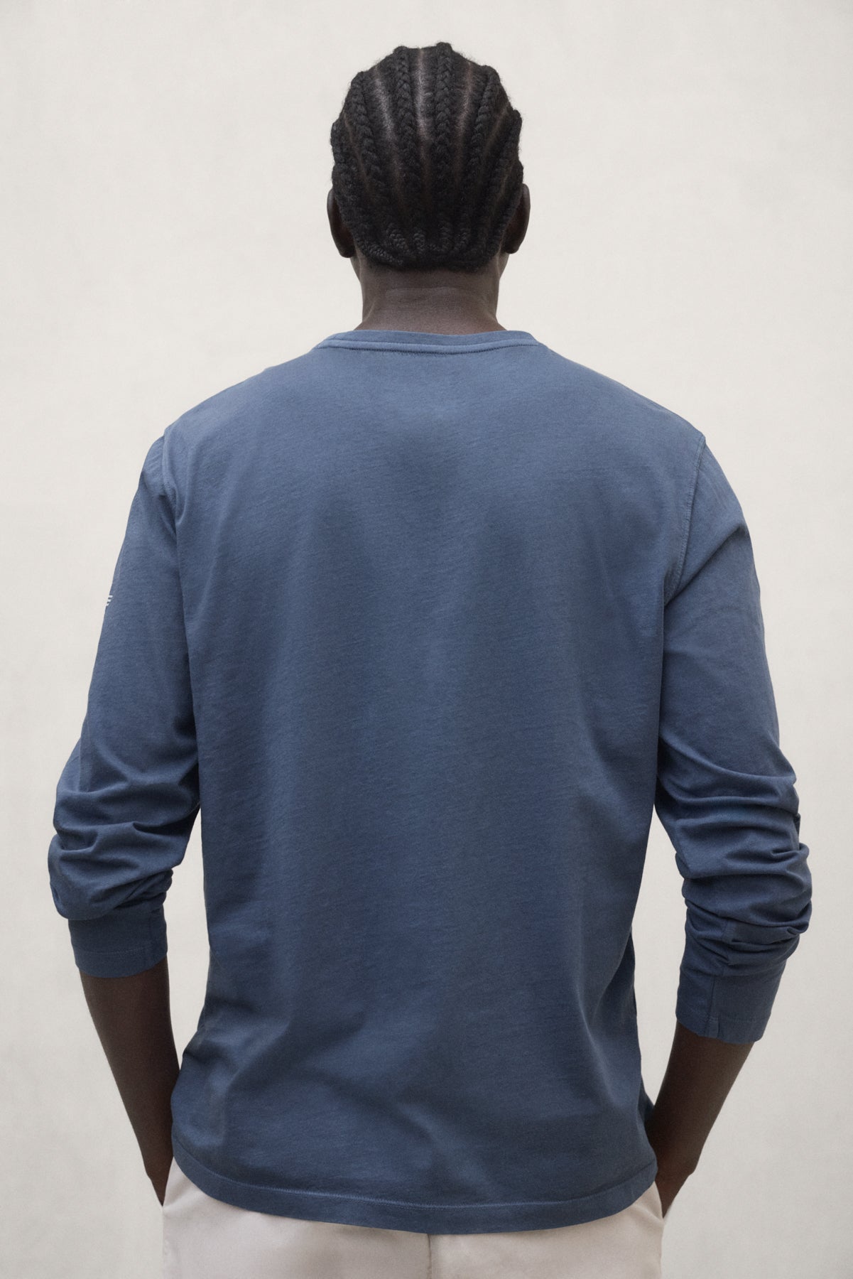 LAREDO LANGARM-T-SHIRT BLAU