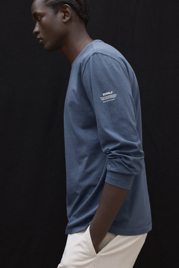 BLUE LONG-SLEEVED LAREDO T-SHIRT