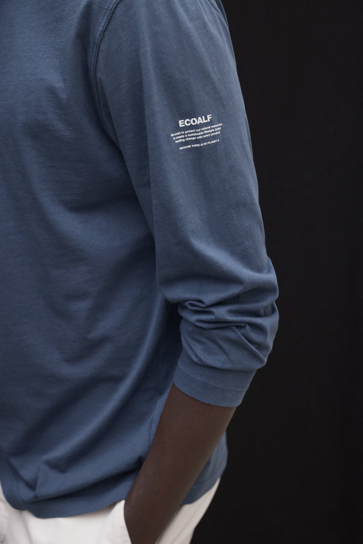 LAREDO LANGARM-T-SHIRT BLAU
