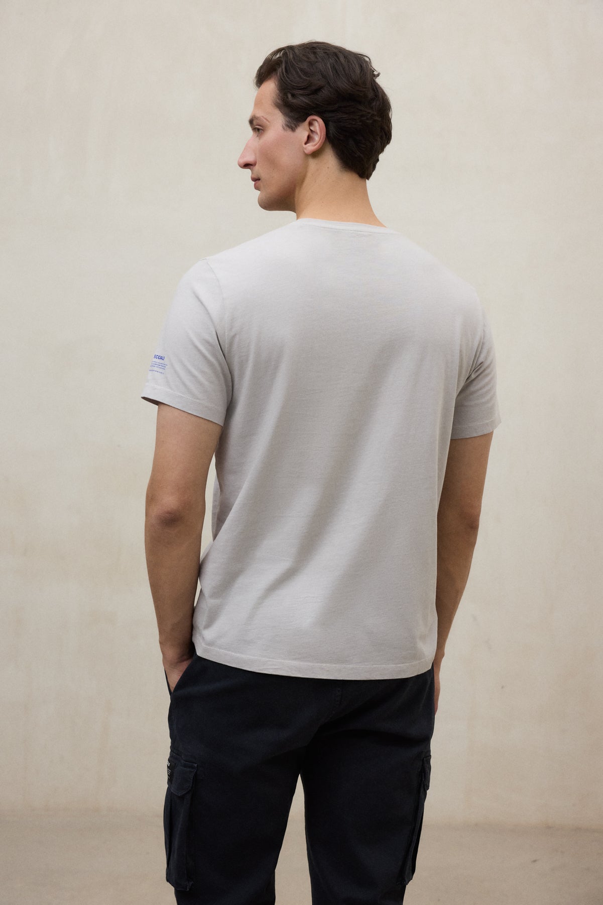 T-SHIRT MIN GRIS CLAIR