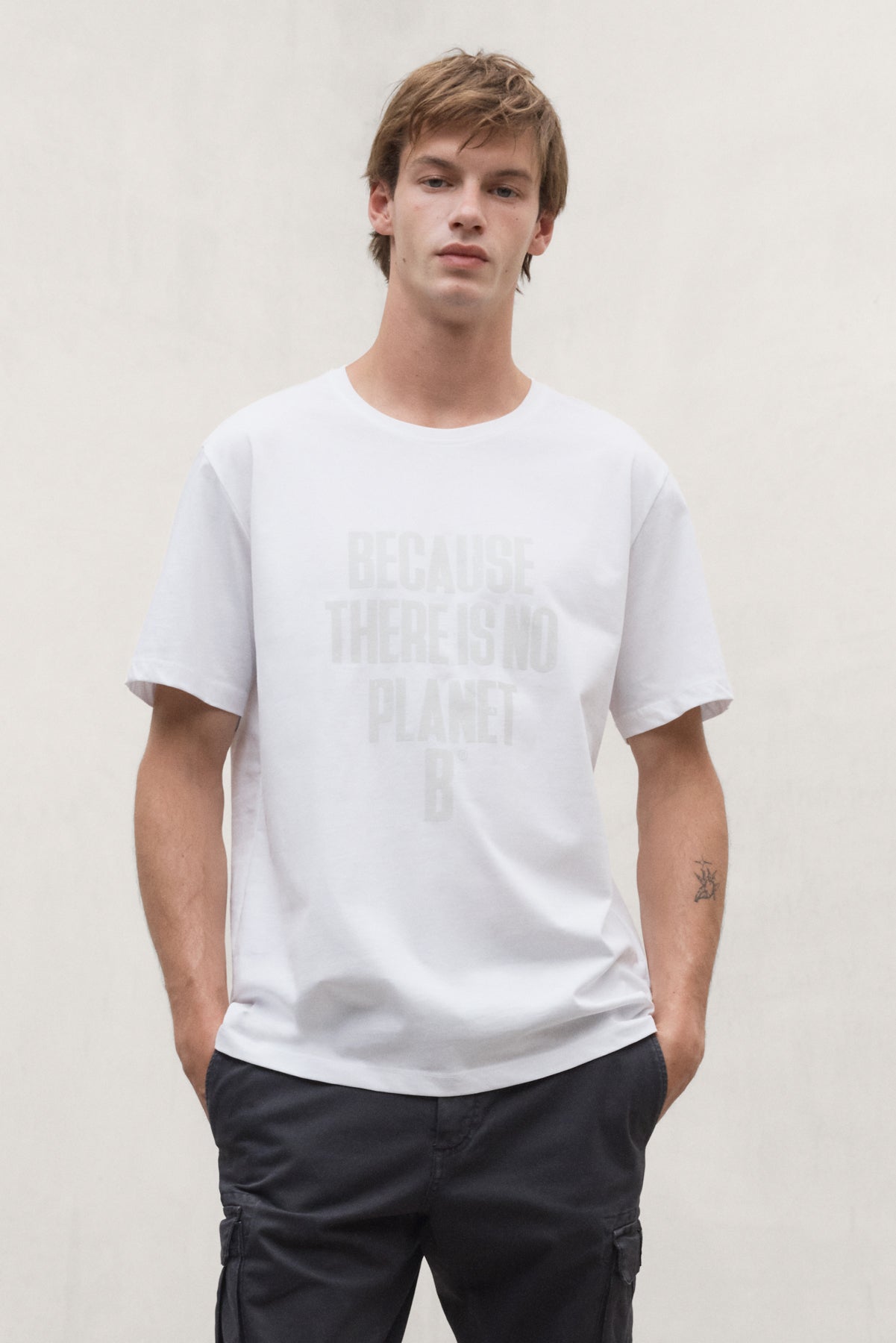 T-SHIRT MIN BLANC
