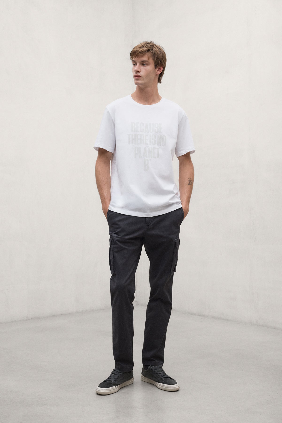 T-SHIRT MIN BLANC