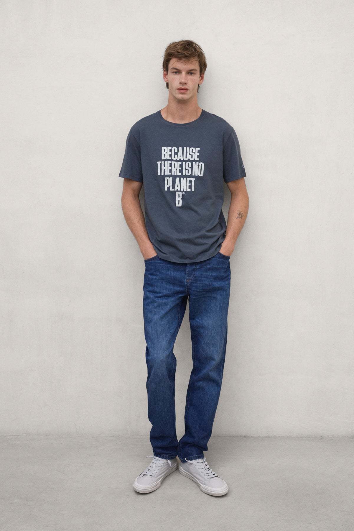 BLAUES MIN T-SHIRT