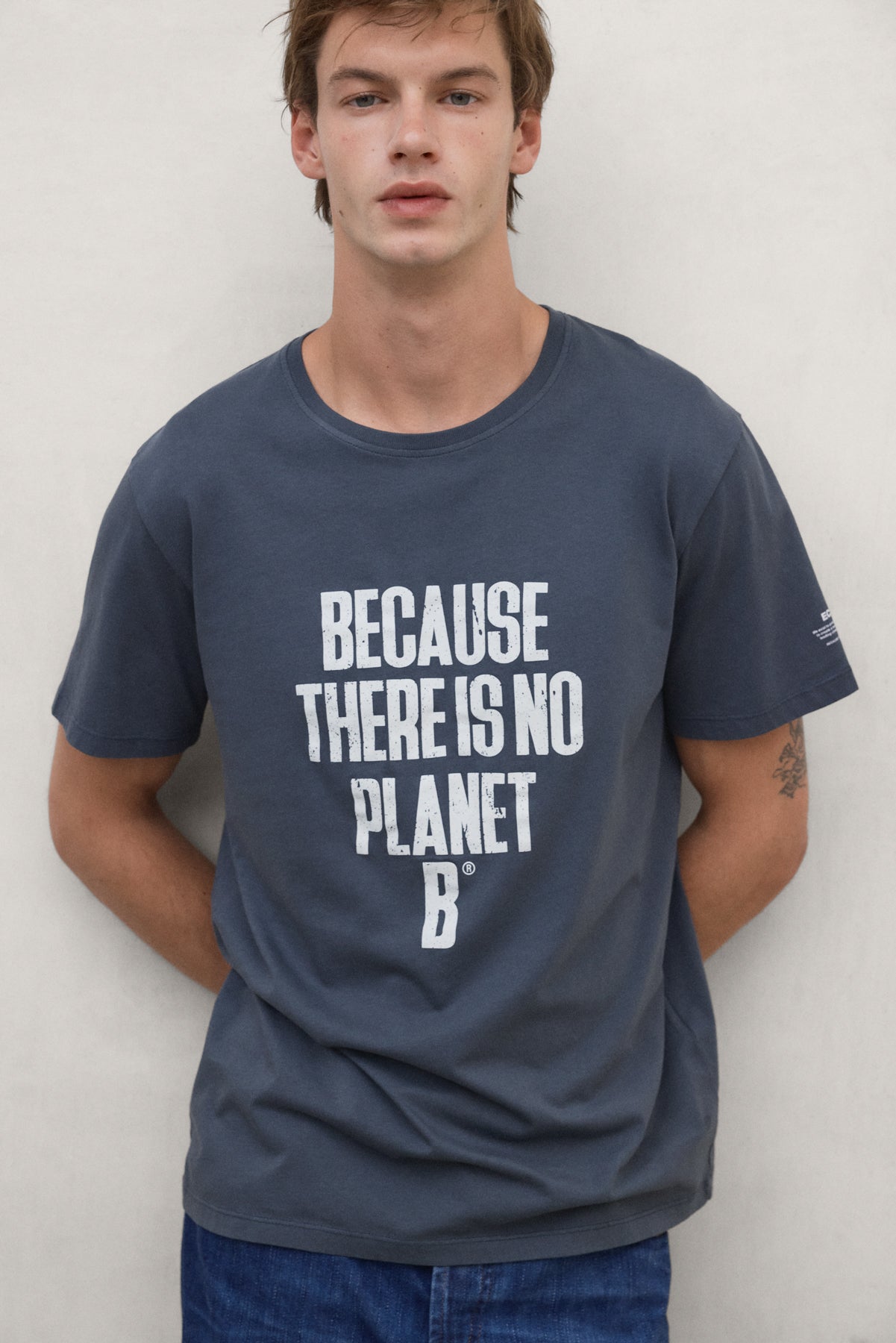 BLAUES MIN T-SHIRT