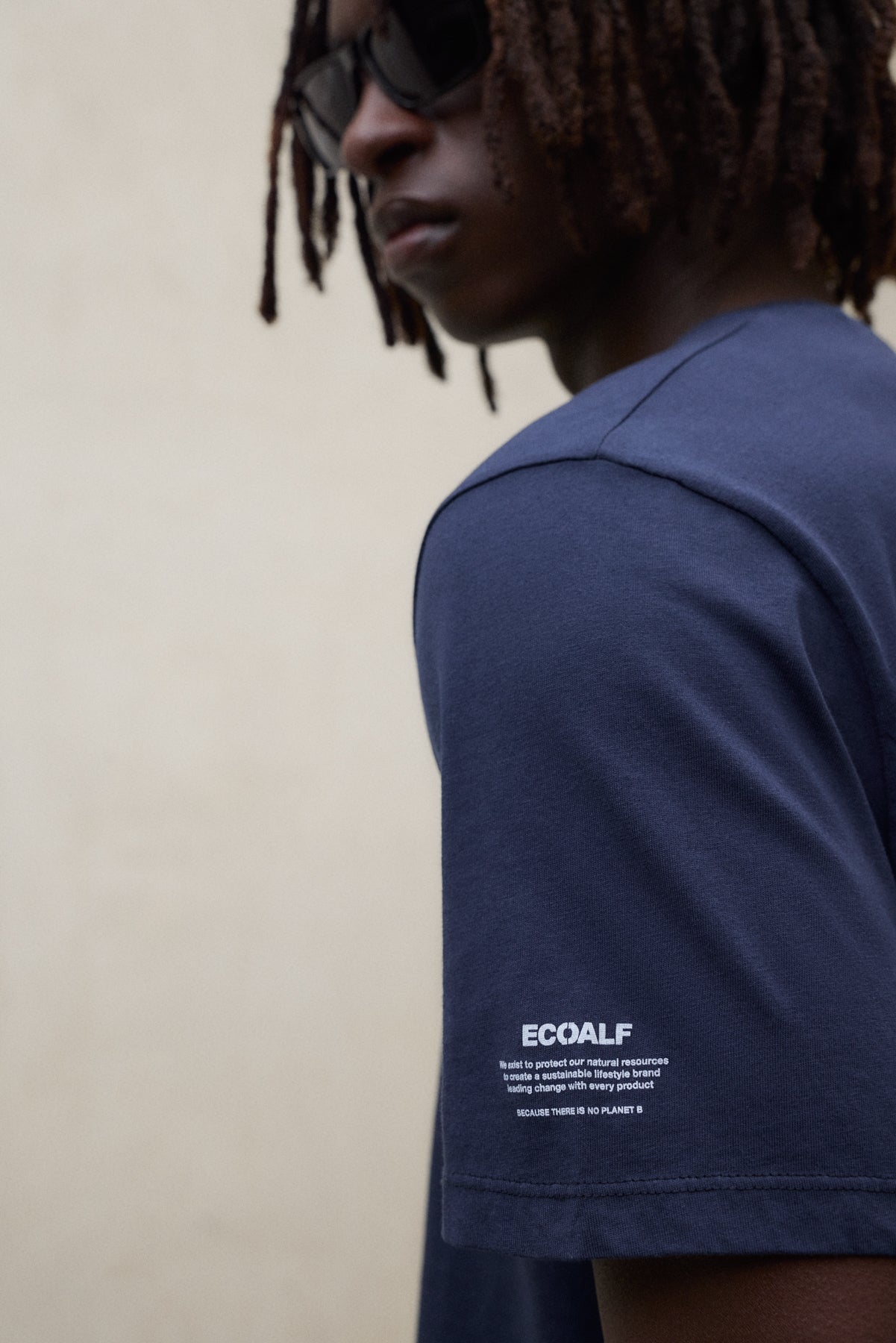 T-SHIRT MIN MARINEBLAU