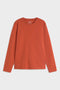 ORANGE LONG-SLEEVED PLA T-SHIRT