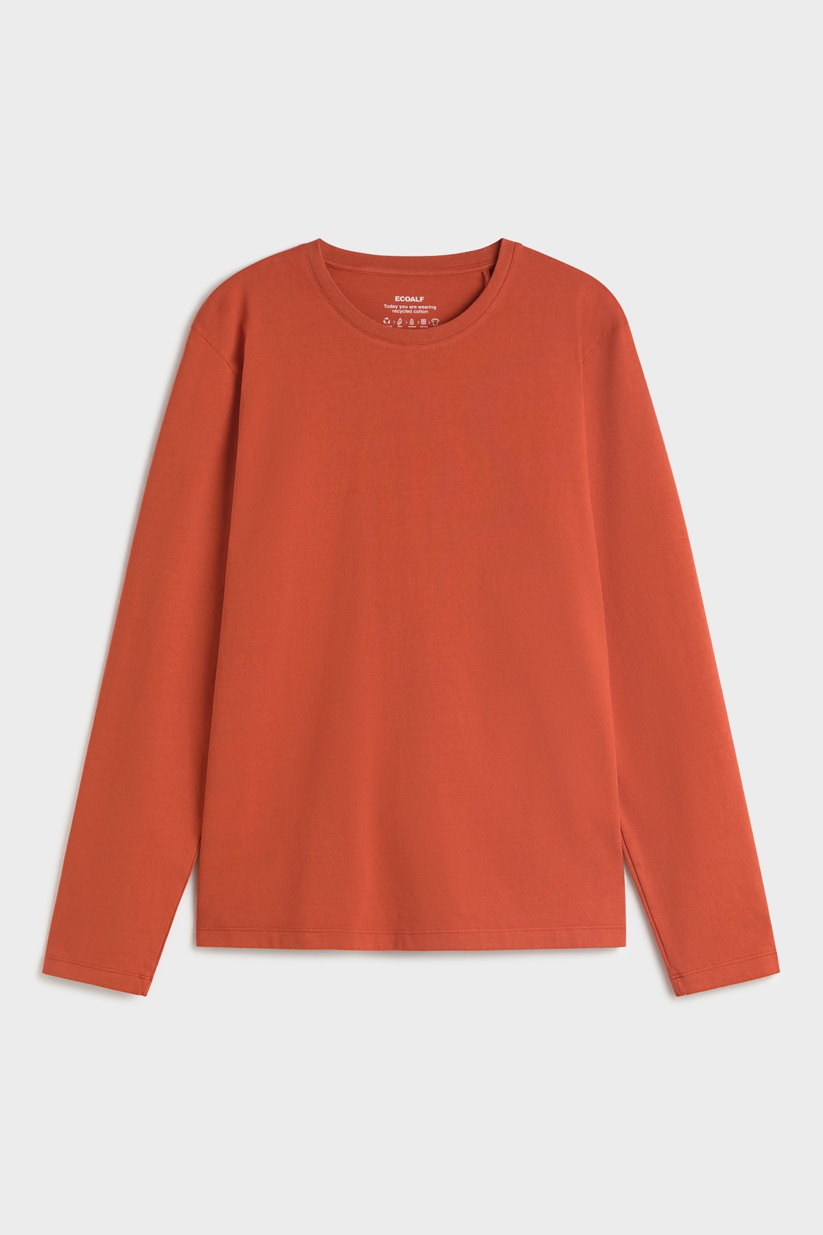 ORANGE LONG-SLEEVED PLA T-SHIRT