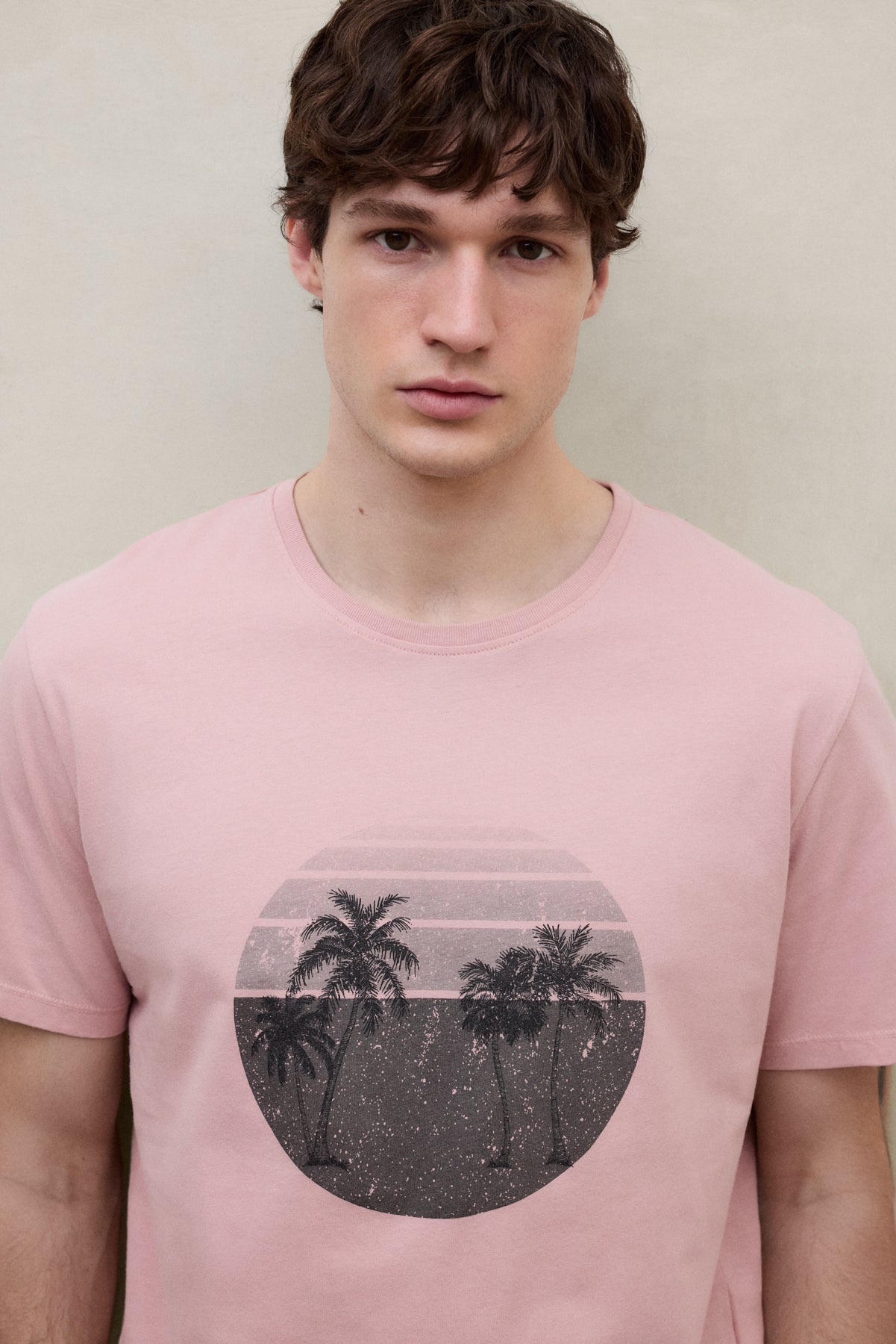 PINK ROS T-SHIRT