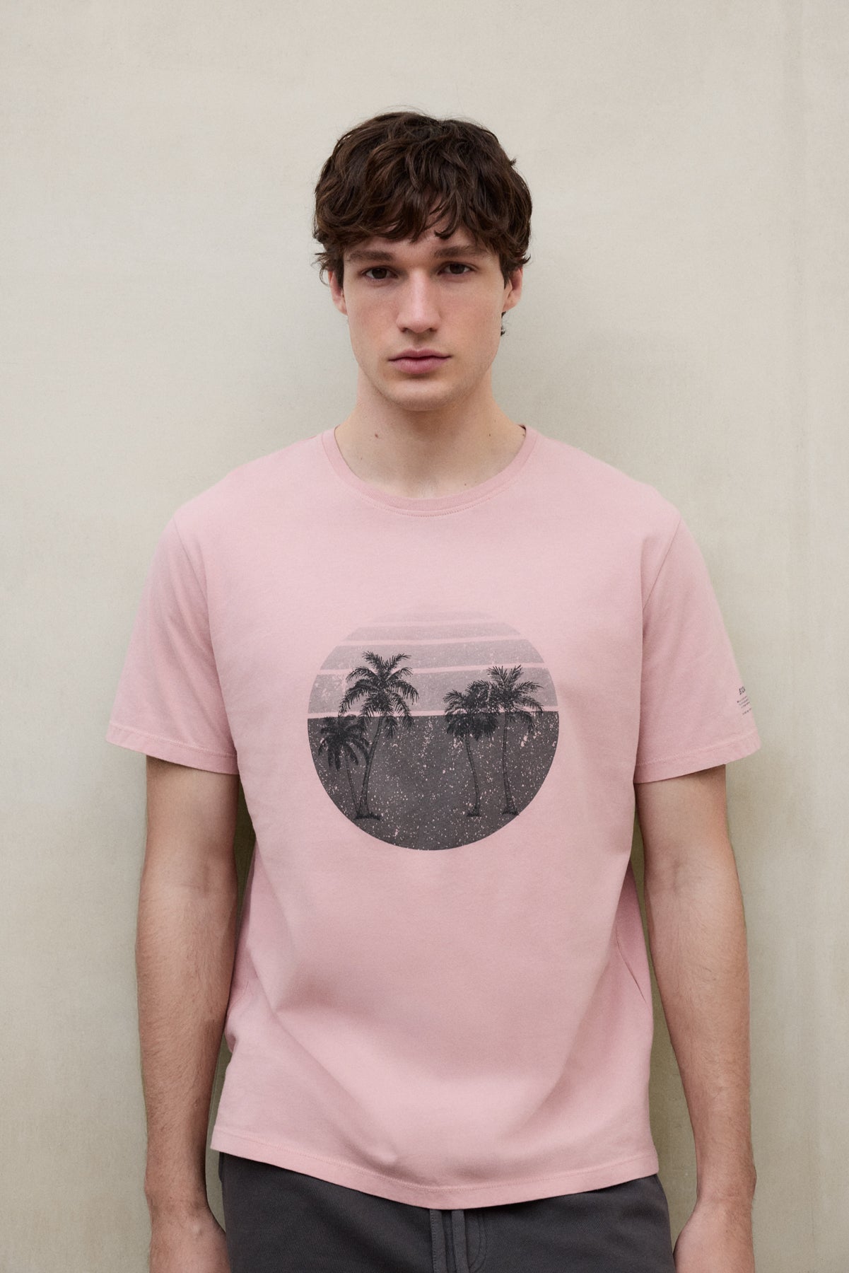 PINK ROS T-SHIRT