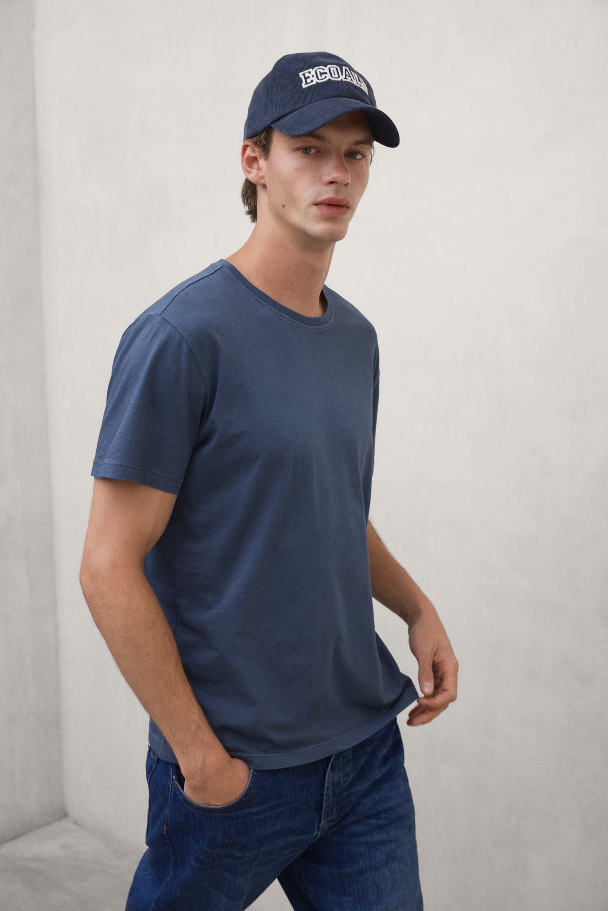 BLUE VENT T-SHIRT