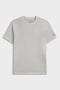 LIGHT GREY VENT T-SHIRT