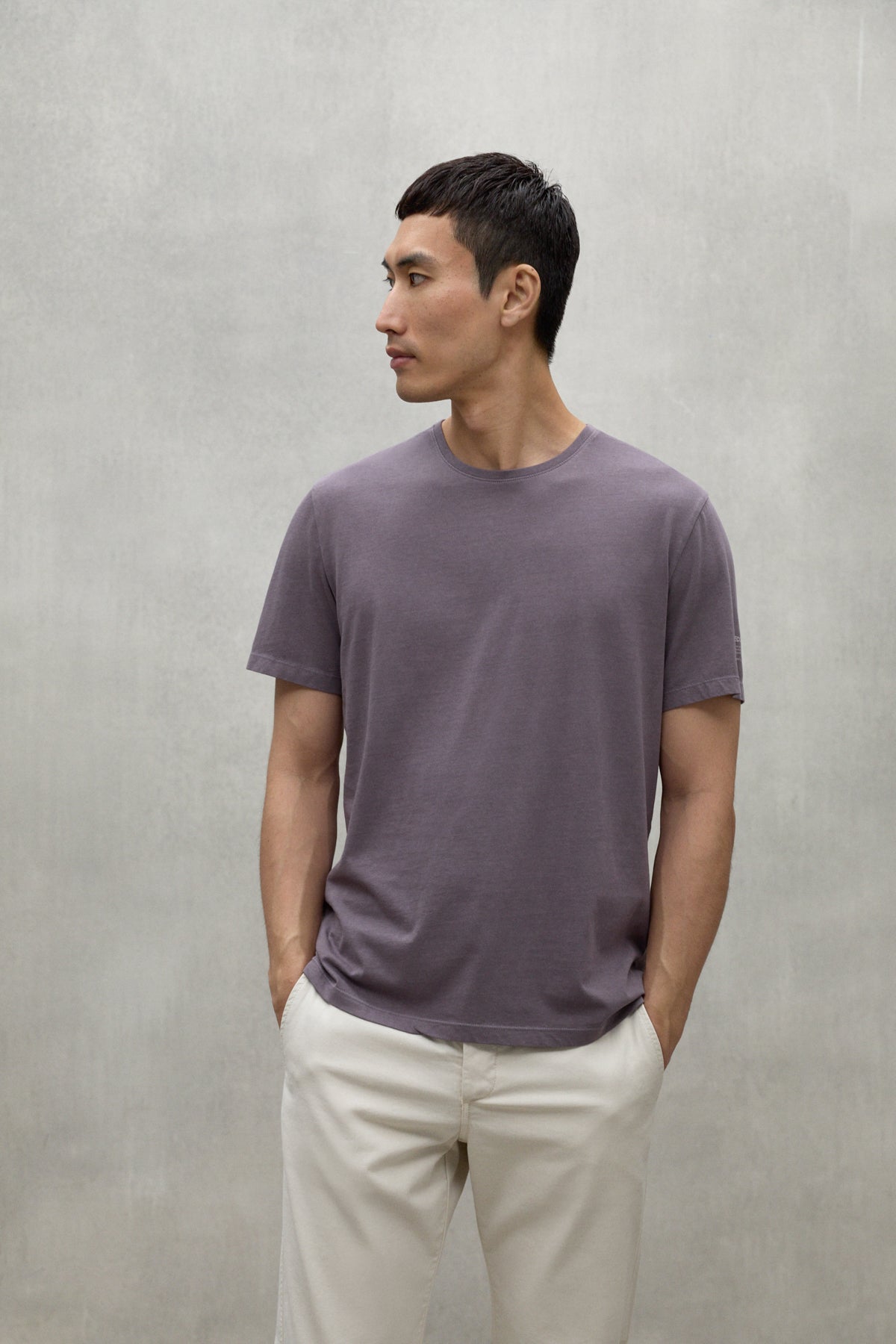 PURPLE VENT T-SHIRT
