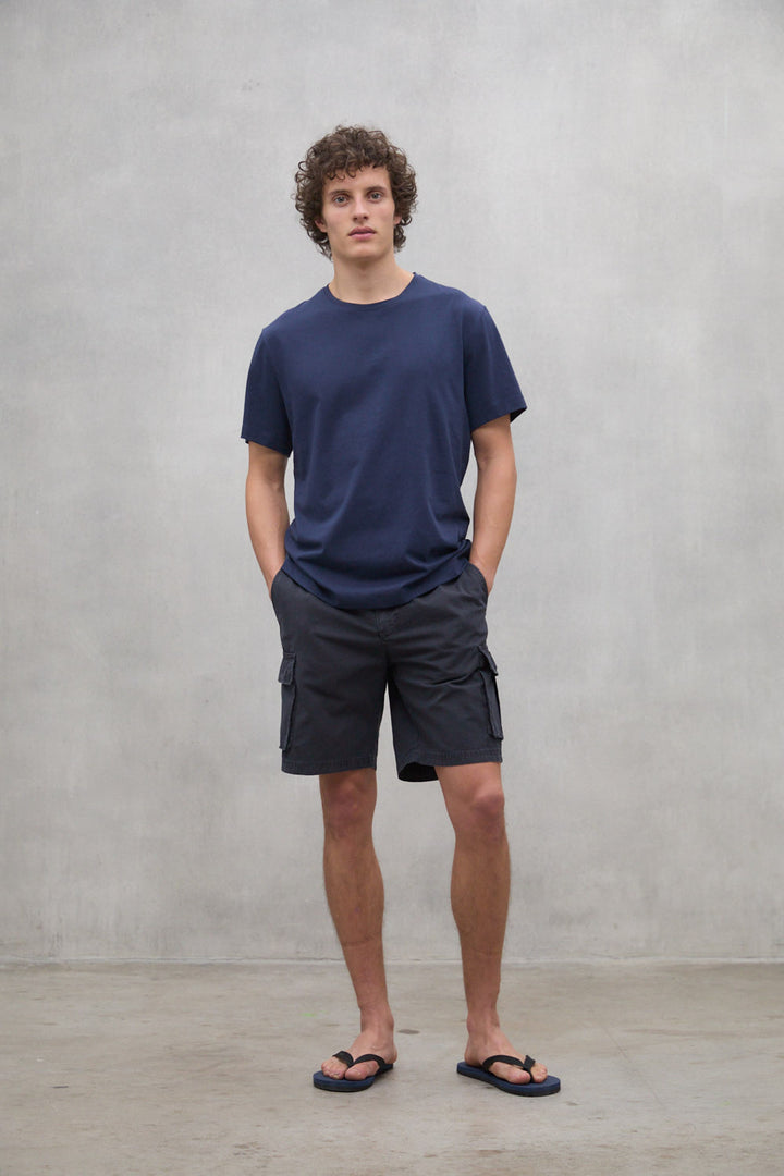 REGENERATION VENT T-SHIRT NAVY BLUE
