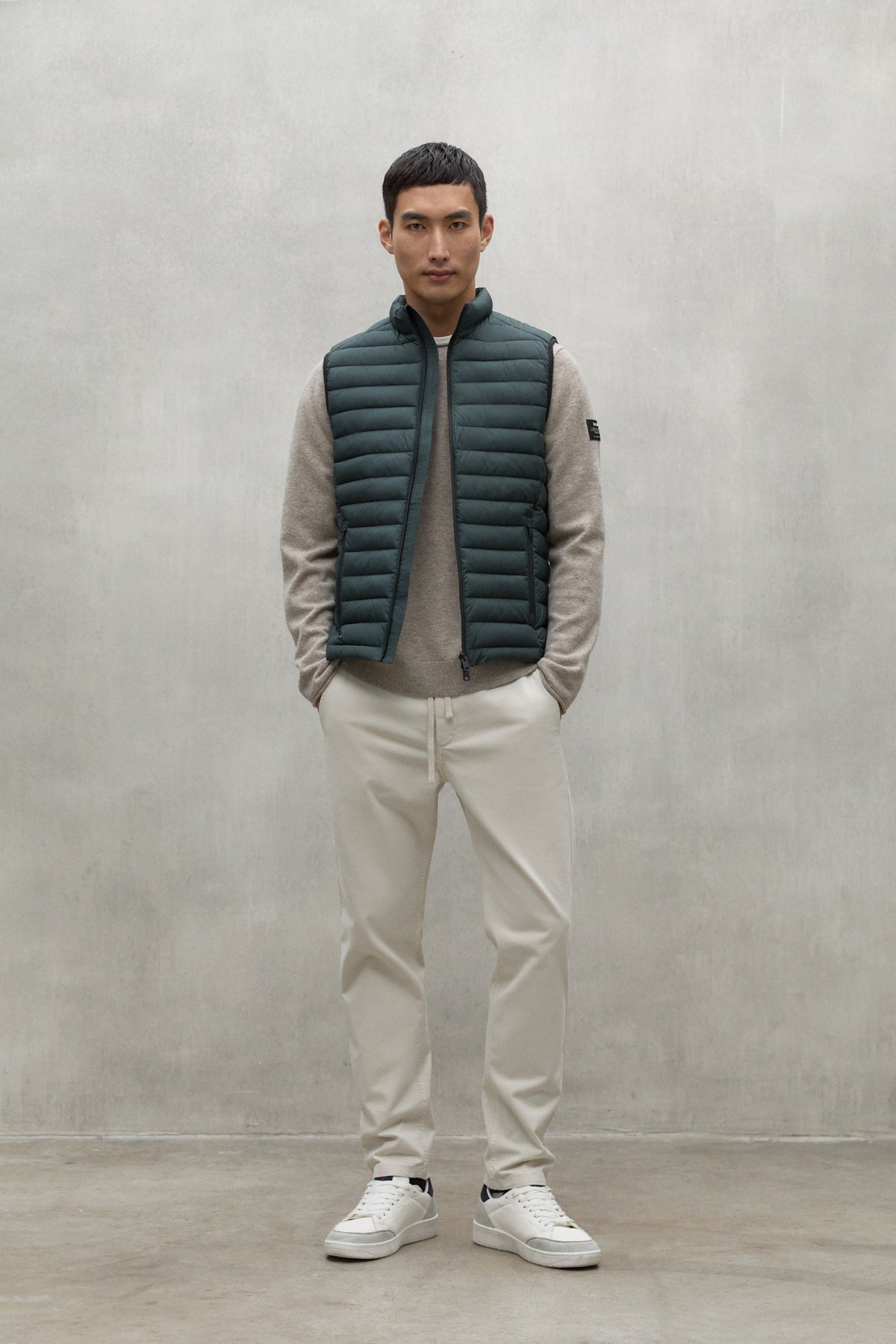 DARK GREEN CARDIFF WAISTCOAT