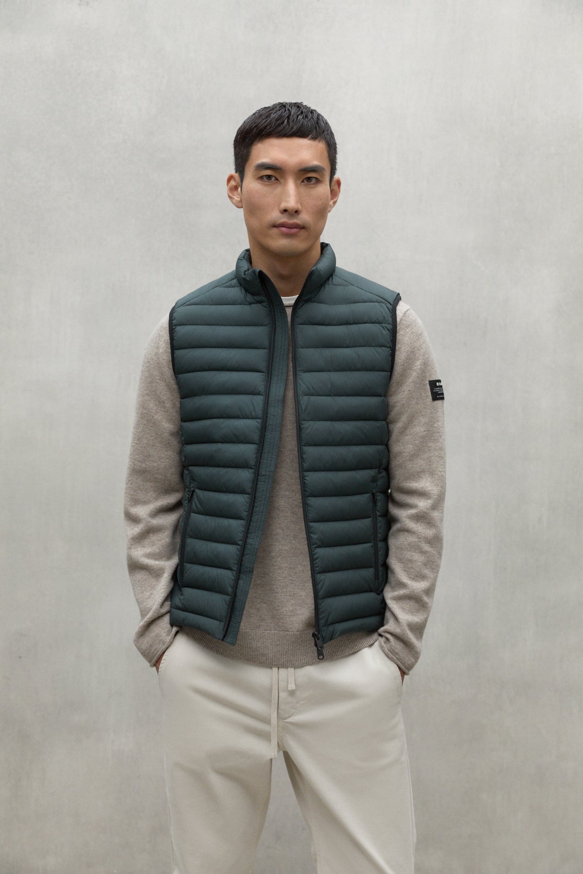 DARK GREEN CARDIFF WAISTCOAT