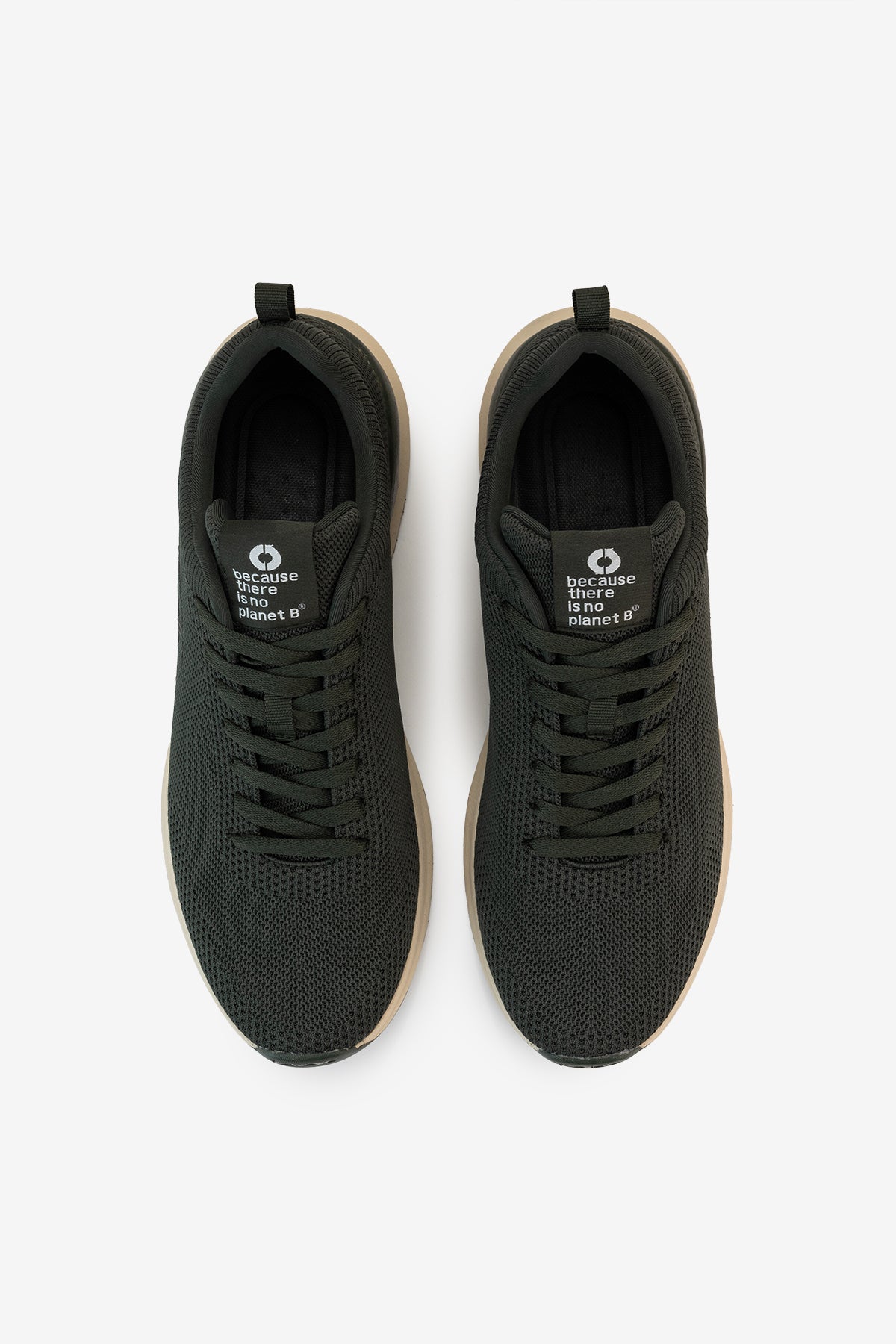 BASKETS EN MAILLE CONDE KHAKI