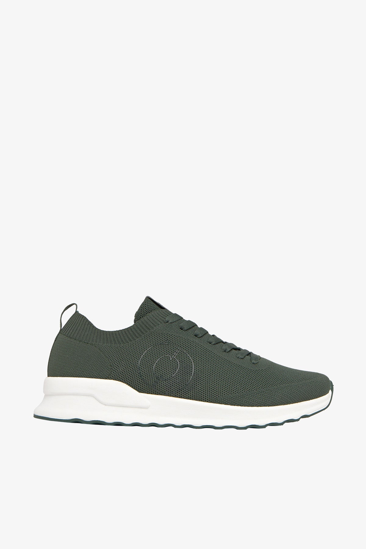 PLAIN KHAKI KNITTED CONDE KNIT TRAINERS